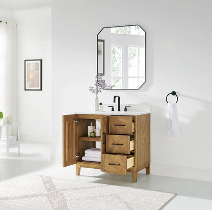 Driftwood Series 36" Single Bathroom Vanity