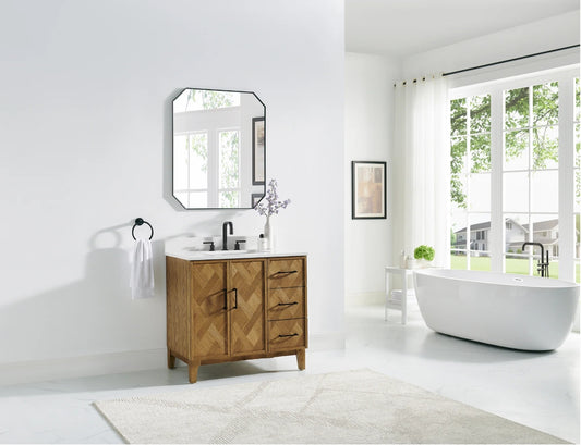 Driftwood Series 36" Single Bathroom Vanity