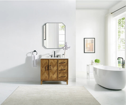 Driftwood Series 36" Single Bathroom Vanity
