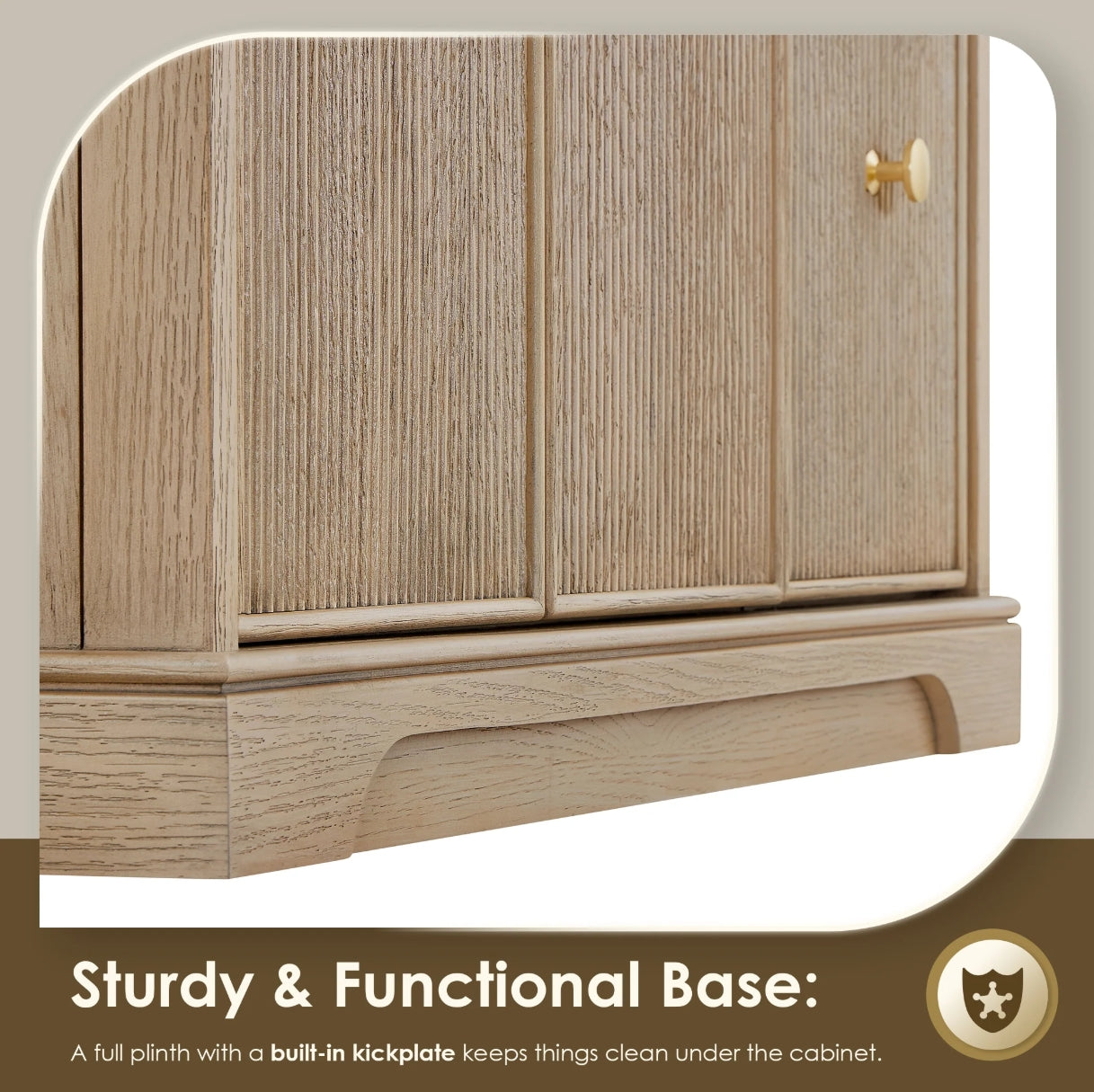 Oakmont Series 48" Natural Oak Single Bathroom Vanity