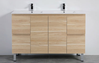 Winston 60"  Bathroom Vanity with Ceramic Top and Legs