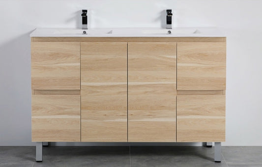 Winston Bathroom Vanity with Ceramic Top and Legs